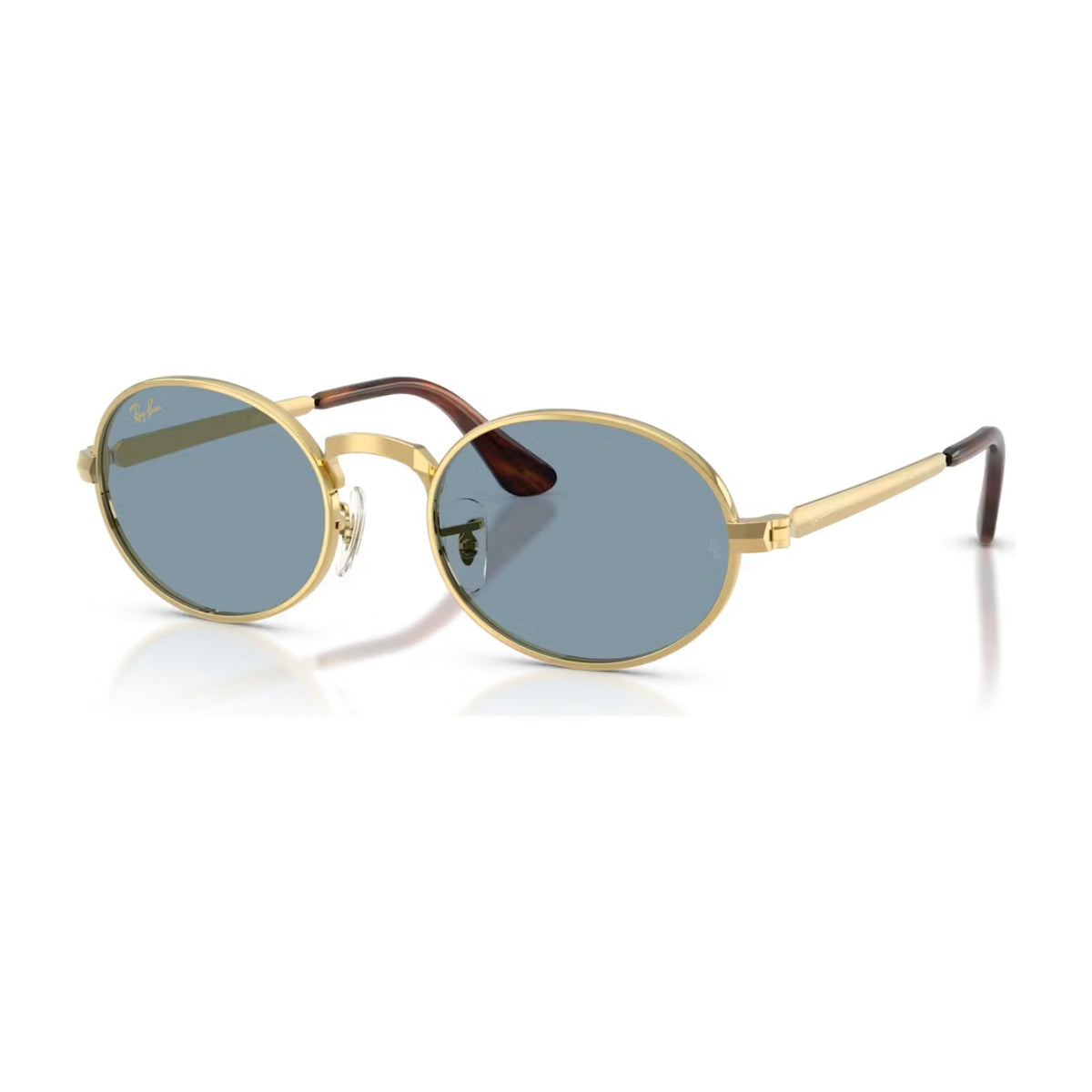 Ray-Ban A$AP Rocky RB 3931 Metal Sunglasses Blue Lens Arista Gold