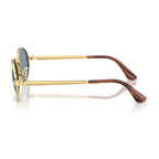 Ray-Ban A$AP Rocky RB 3931 Metal Sunglasses Blue Lens Arista Gold