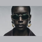 Ray-Ban A$AP Rocky RB 3931 Metal Sunglasses Blue Lens Arista Gold