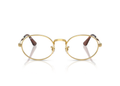 Ray-Ban A$AP Rocky Oval Metal Optical Eyeglasses Arista Gold