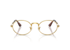 Ray-Ban A$AP Rocky Oval Metal Optical Eyeglasses Arista Gold