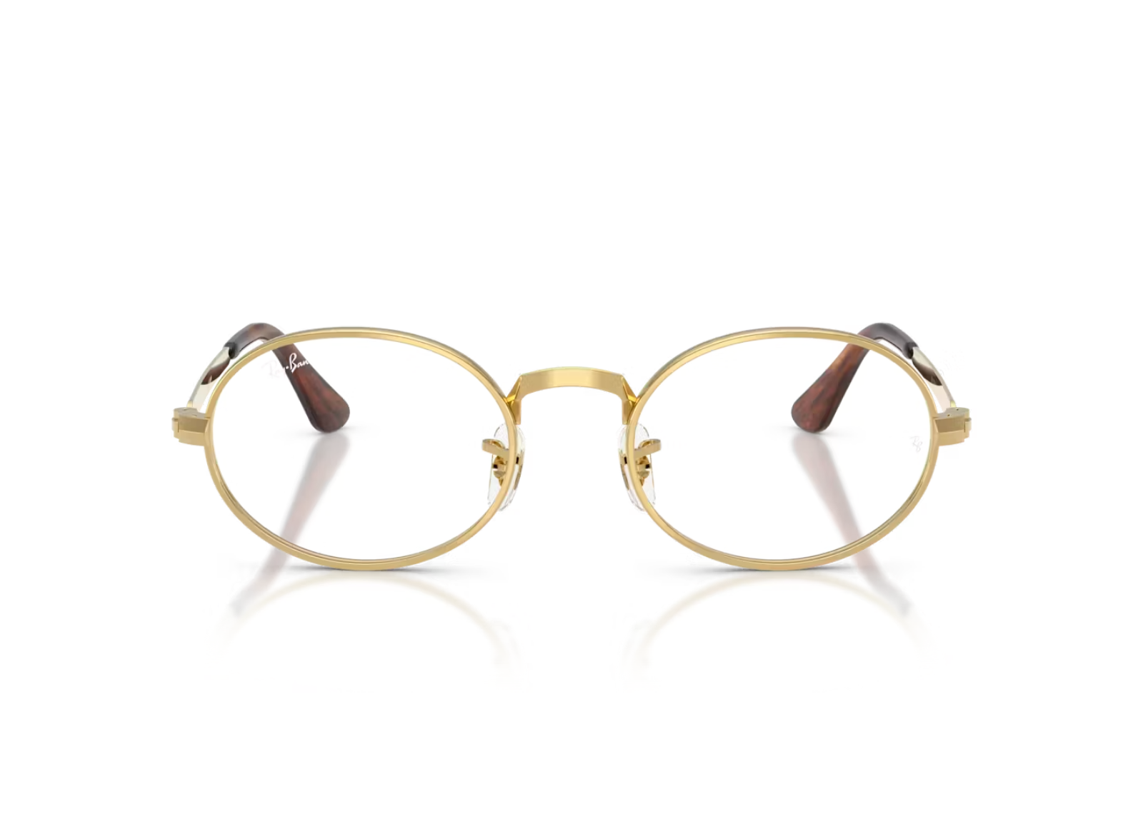 Ray-Ban A$AP Rocky Oval Metal Optical Eyeglasses Arista Gold
