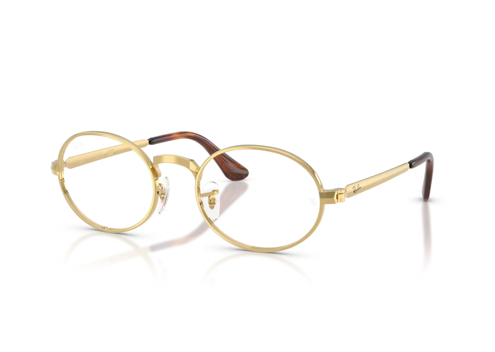Ray-Ban A$AP Rocky Oval Metal Optical Eyeglasses Arista Gold