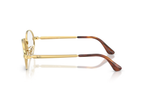 Ray-Ban A$AP Rocky Oval Metal Optical Eyeglasses Arista Gold