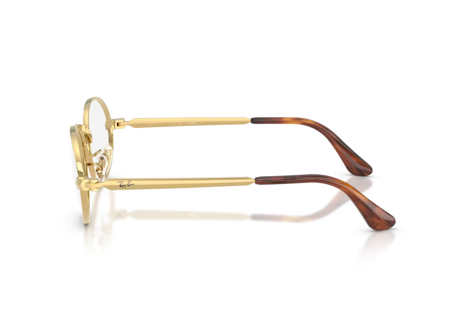 Ray-Ban A$AP Rocky Oval Metal Optical Eyeglasses Arista Gold