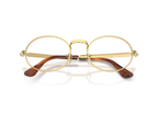 Ray-Ban A$AP Rocky Oval Metal Optical Eyeglasses Arista Gold