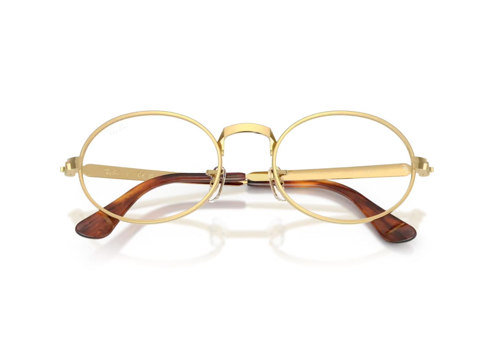 Ray-Ban A$AP Rocky Oval Metal Optical Eyeglasses Arista Gold