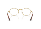 Ray-Ban A$AP Rocky Oval Metal Optical Eyeglasses Arista Gold