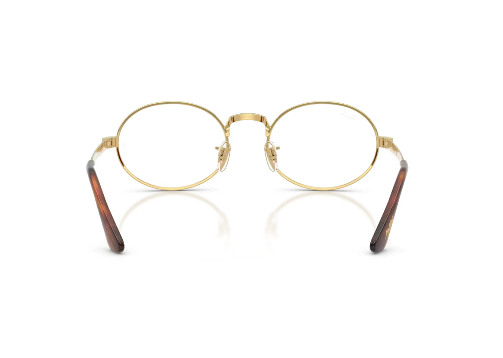 Ray-Ban A$AP Rocky Oval Metal Optical Eyeglasses Arista Gold