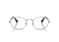Ray-Ban A$AP Rocky Oval Metal Optical Eyeglasses Silver