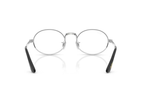 Ray-Ban A$AP Rocky Oval Metal Optical Eyeglasses Silver