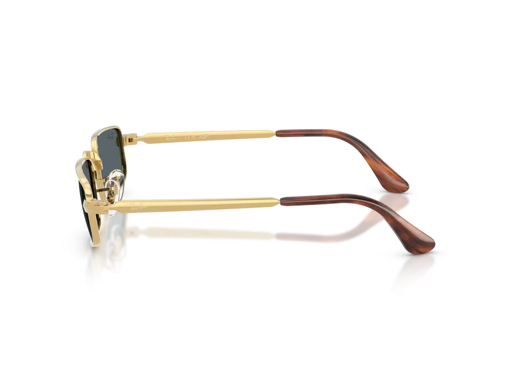 Ray-Ban A$AP Rocky RB 3927 Metal Sunglasses Blue Solid Lens Arista Gold