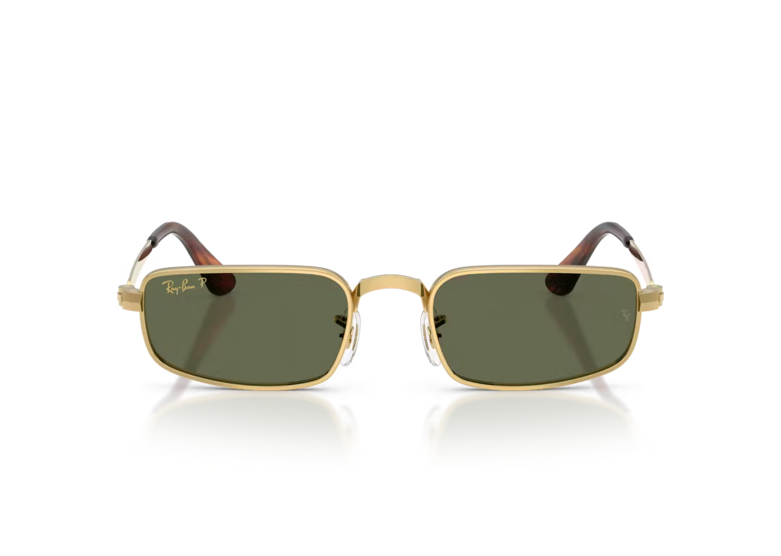 Ray-Ban A$AP Rocky RB 3927 Metal Sunglasses Green Polarized Lens Arista Gold