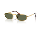 Ray-Ban A$AP Rocky RB 3927 Metal Sunglasses Green Polarized Lens Arista Gold
