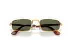 Ray-Ban A$AP Rocky RB 3927 Metal Sunglasses Green Polarized Lens Arista Gold