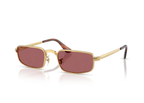 Ray-Ban A$AP Rocky RB 3927 Metal Sunglasses Purple Polarized Lens Arista Gold
