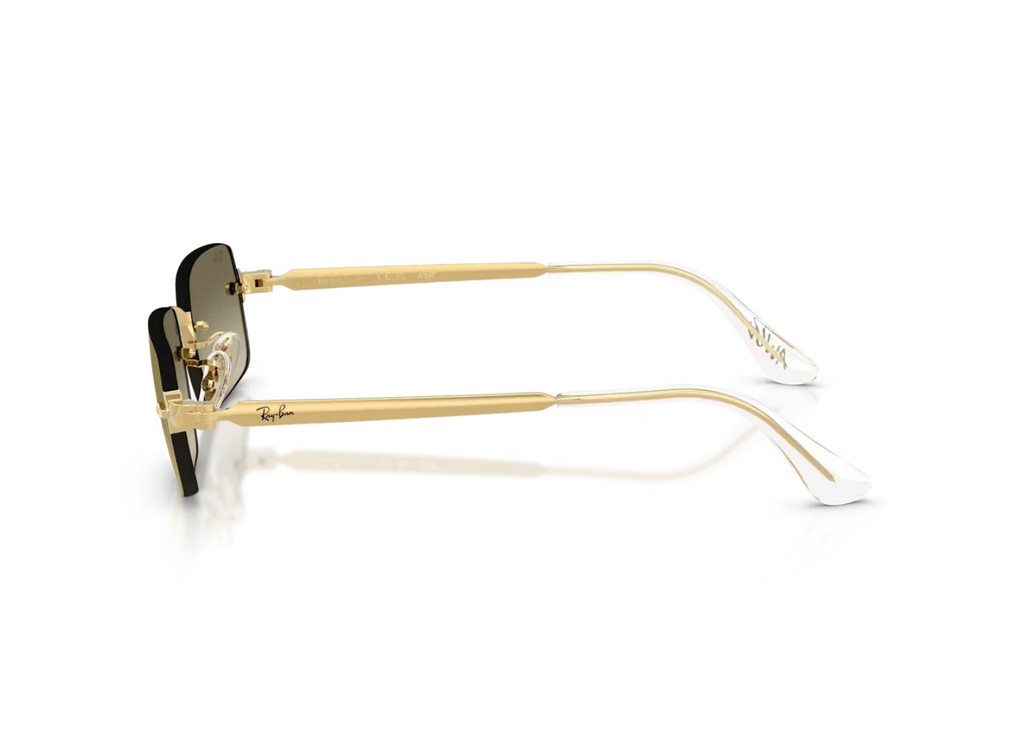Ray-Ban A$AP Rocky RB 3928 Metal Sunglasses Brown Mirror Gold Gradient Arista Gold