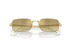 Ray-Ban A$AP Rocky RB 3928 Metal Sunglasses Brown Mirror Gold Gradient Arista Gold