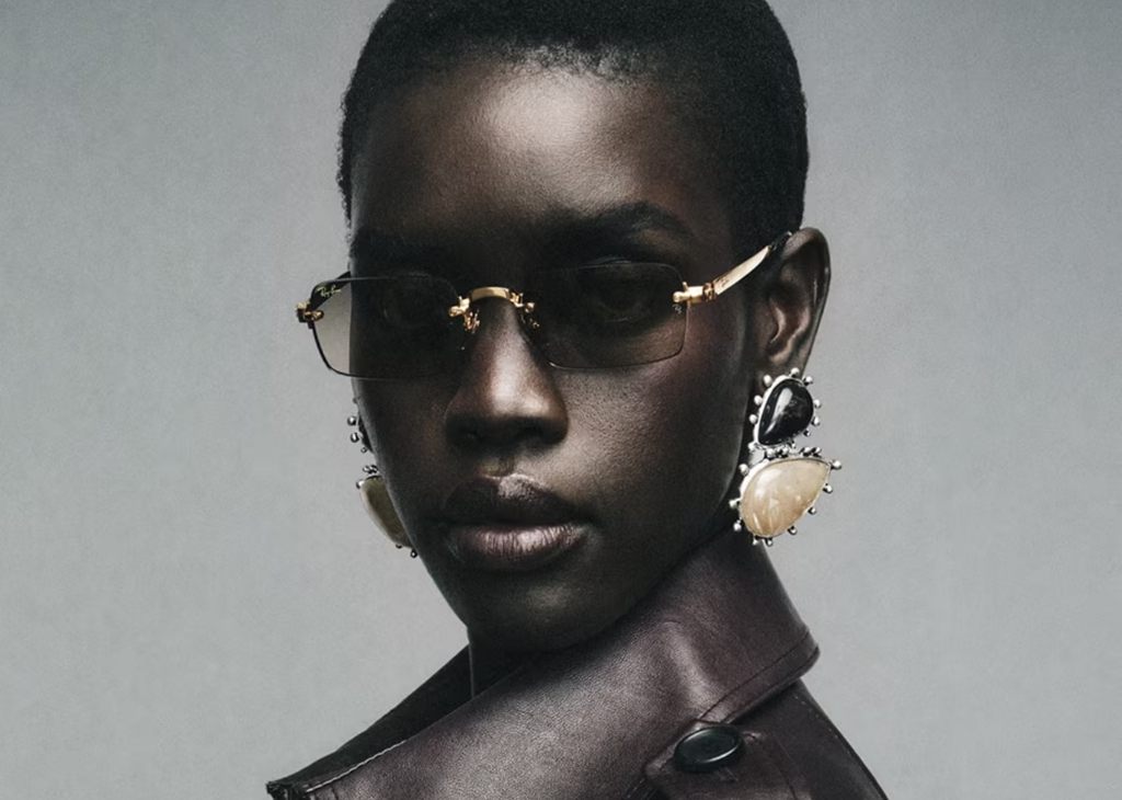 Ray-Ban A$AP Rocky RB 3928 Metal Sunglasses Brown Mirror Gold Gradient Arista Gold