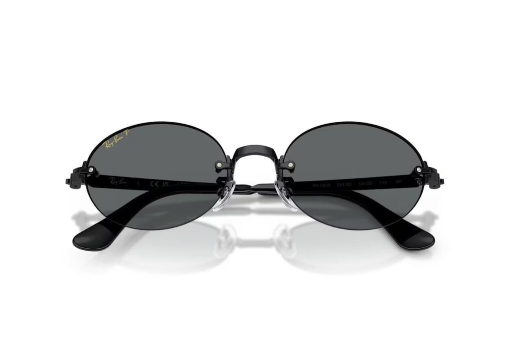 Ray-Ban A$AP Rocky RB 3929 Metal Sunglasses Black