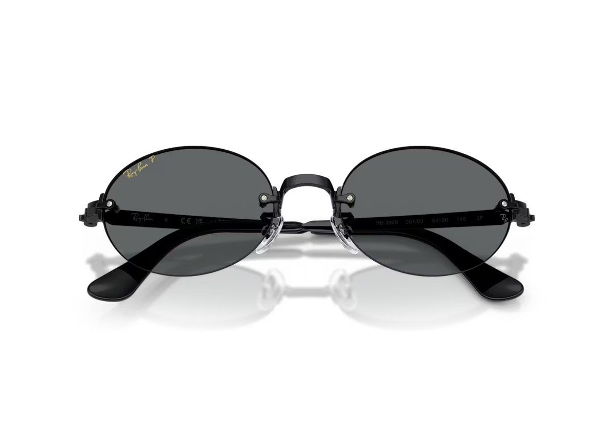 Ray-Ban A$AP Rocky RB 3929 Metal Sunglasses Black