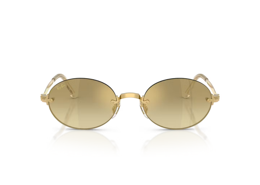 Ray-Ban A$AP Rocky RB 3929 Metal Sunglasses Brown Mirror Gold Gradient Arista Gold
