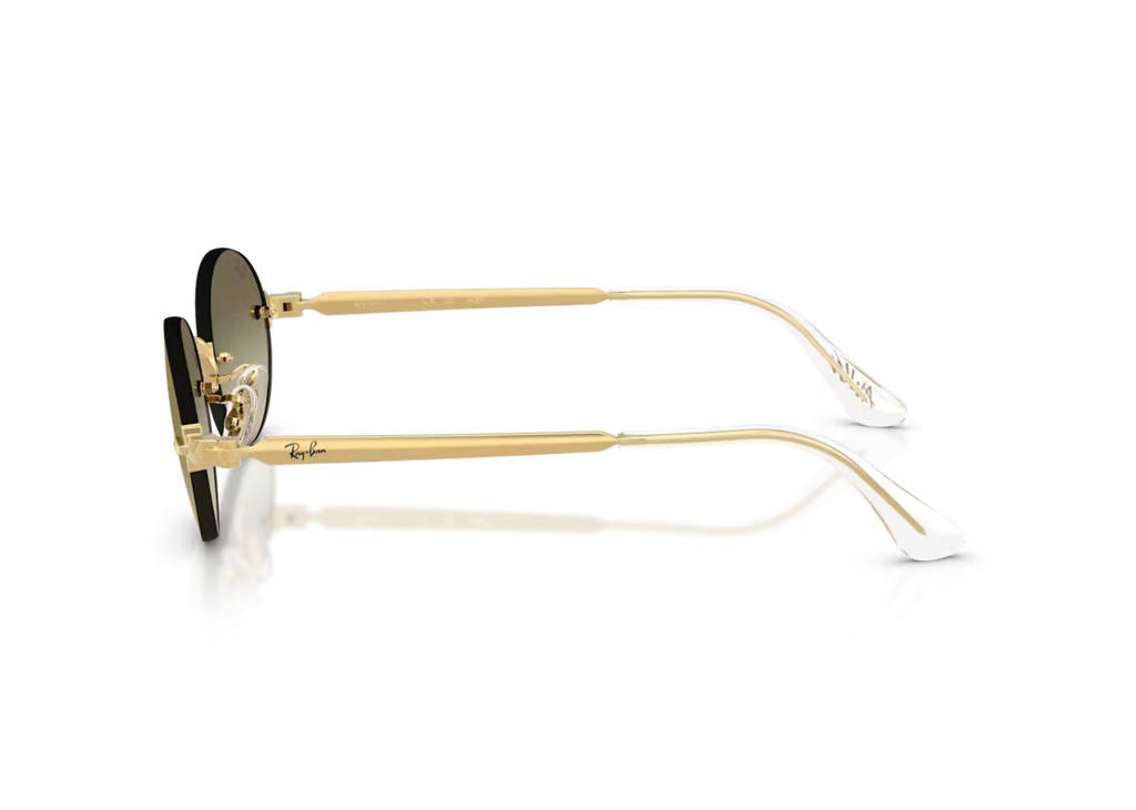 Ray-Ban A$AP Rocky RB 3929 Metal Sunglasses Brown Mirror Gold Gradient Arista Gold