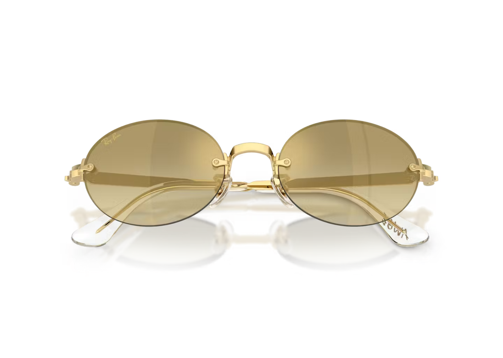 Ray-Ban A$AP Rocky RB 3929 Metal Sunglasses Brown Mirror Gold Gradient Arista Gold