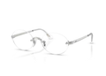 Ray-Ban A$AP Rocky RB 3929 V Metal Optical Eyeglasses Silver