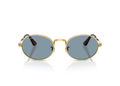 Ray-Ban A$AP Rocky RB 3931 Metal Sunglasses Blue Lens Arista Gold