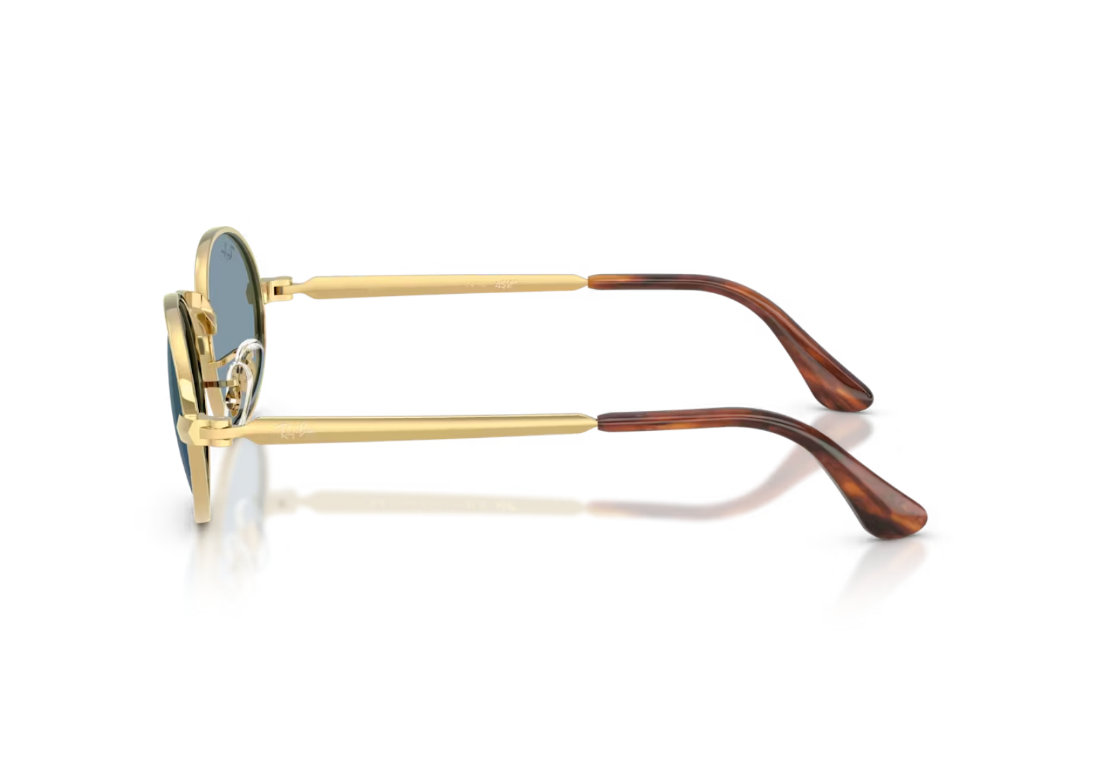 Ray-Ban A$AP Rocky RB 3931 Metal Sunglasses Blue Lens Arista Gold