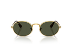 Ray-Ban A$AP Rocky RB 3931 Metal Sunglasses Green Polarized Lens Arista Gold
