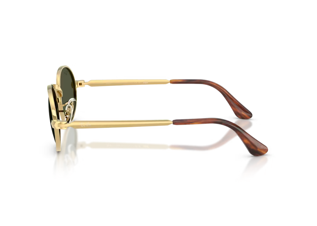 Ray-Ban A$AP Rocky RB 3931 Metal Sunglasses Green Polarized Lens Arista Gold