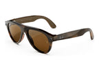 Ray-Ban Meta Aviator Gen 3 AI Smart Glasses Brown Lens Havana
