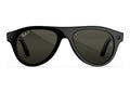 Ray-Ban Meta Aviator Gen 3 AI Smart Glasses Polarized Green Lens Shiny Black