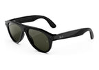 Ray-Ban Meta Aviator Gen 3 AI Smart Glasses Polarized Green Lens Shiny Black