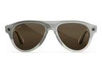 Ray-Ban Meta Aviator Gen 3 AI Smart Glasses Transitions Brown Lens Milky Warm Beige