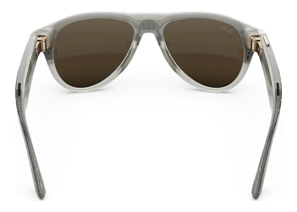 Ray-Ban Meta Aviator Gen 3 AI Smart Glasses Transitions Brown Lens Milky Warm Beige