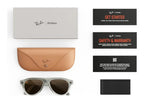 Ray-Ban Meta Aviator Gen 3 AI Smart Glasses Transitions Brown Lens Milky Warm Beige