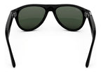 Ray-Ban Meta Aviator Gen 3 AI Smart Glasses Transitions Graphite Green Lens Shiny Black