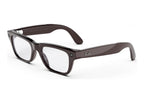Ray-Ban Meta Blayzer Optics Gen 2 AI Smart Glasses Clear Lens Brick Brown