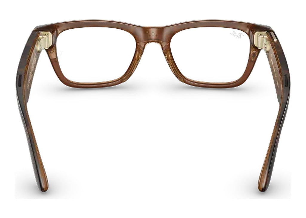 Ray-Ban Meta Blayzer Optics Gen 2 AI Smart Glasses Clear Lens Havana