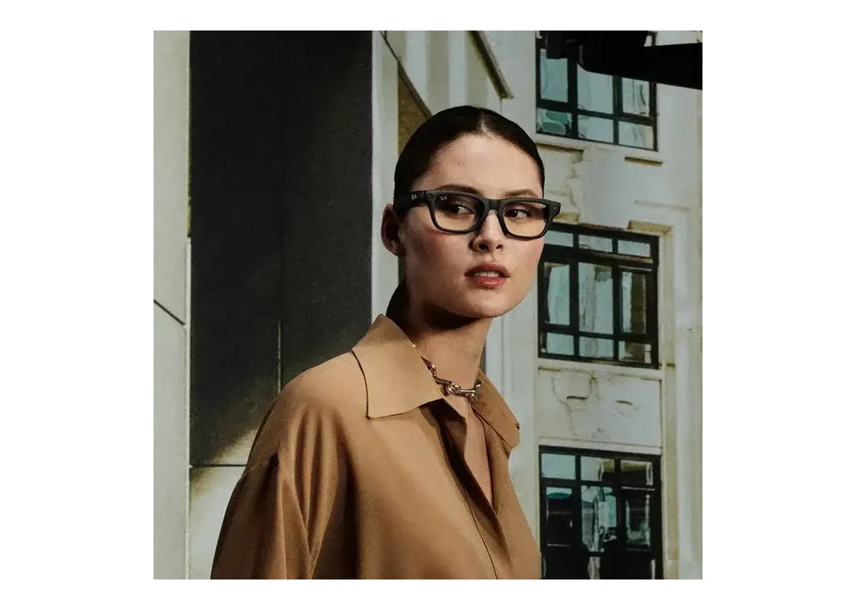 Ray-Ban Meta Blayzer Optics Gen 2 AI Smart Glasses Clear Lens Matte Black