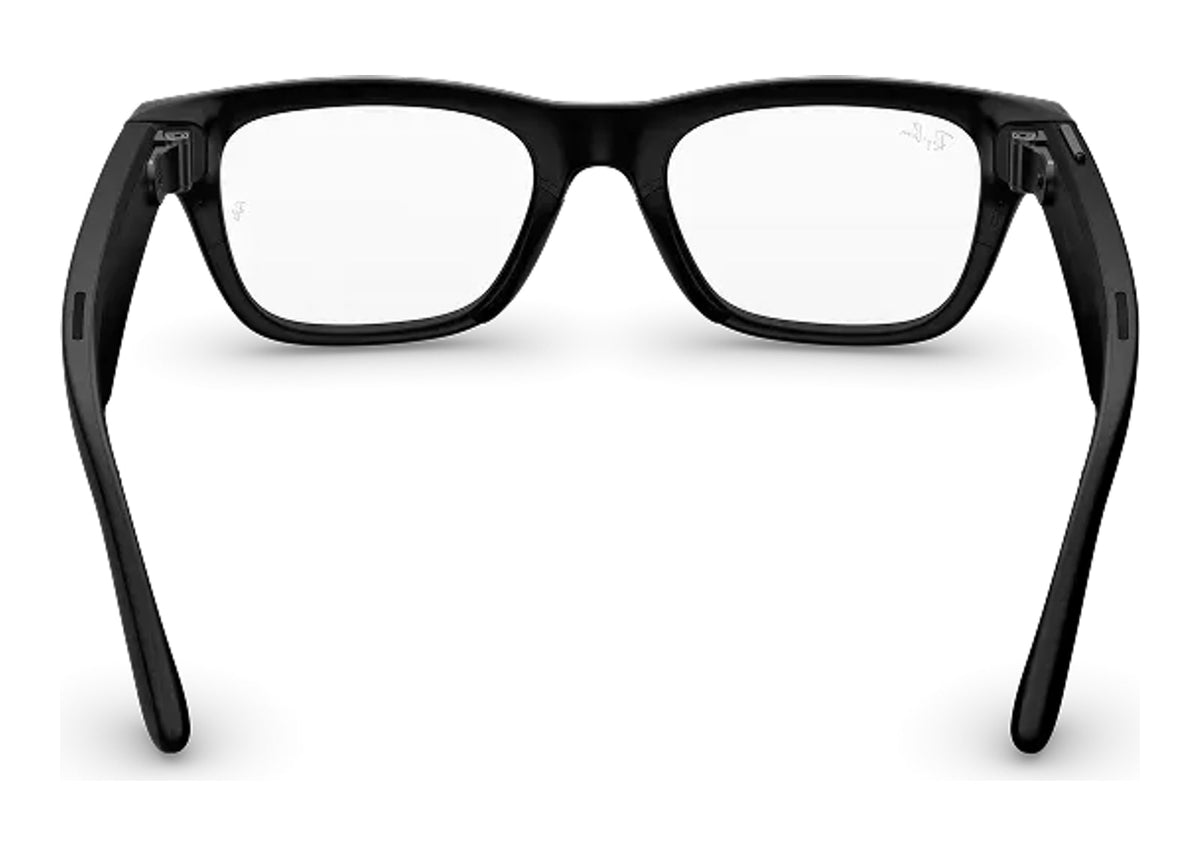 Ray-Ban Meta Blayzer Optics Gen 2 AI Smart Glasses Clear Lens Matte Black