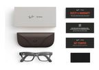 Ray-Ban Meta Blayzer Optics Gen 2 AI Smart Glasses Clear Lens Matte Ice Grey