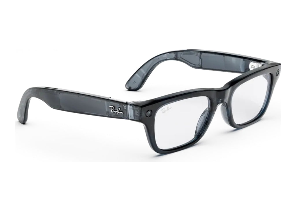Ray-Ban Meta Blayzer Optics Gen 2 AI Smart Glasses Clear Lens Ocean Blue