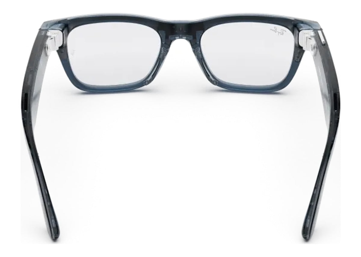 Ray-Ban Meta Blayzer Optics Gen 2 AI Smart Glasses Clear Lens Ocean Blue