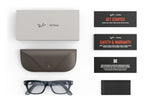 Ray-Ban Meta Blayzer Optics Gen 2 AI Smart Glasses Clear Lens Ocean Blue