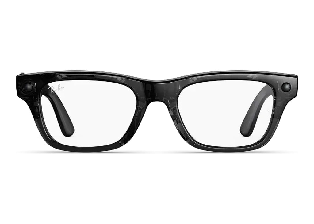 Ray-Ban Meta Blayzer Optics Gen 2 AI Smart Glasses Clear Lens Shiny Black