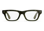 Ray-Ban Meta Blayzer Optics Gen 2 AI Smart Glasses Clear Lens Shiny Dark Olive